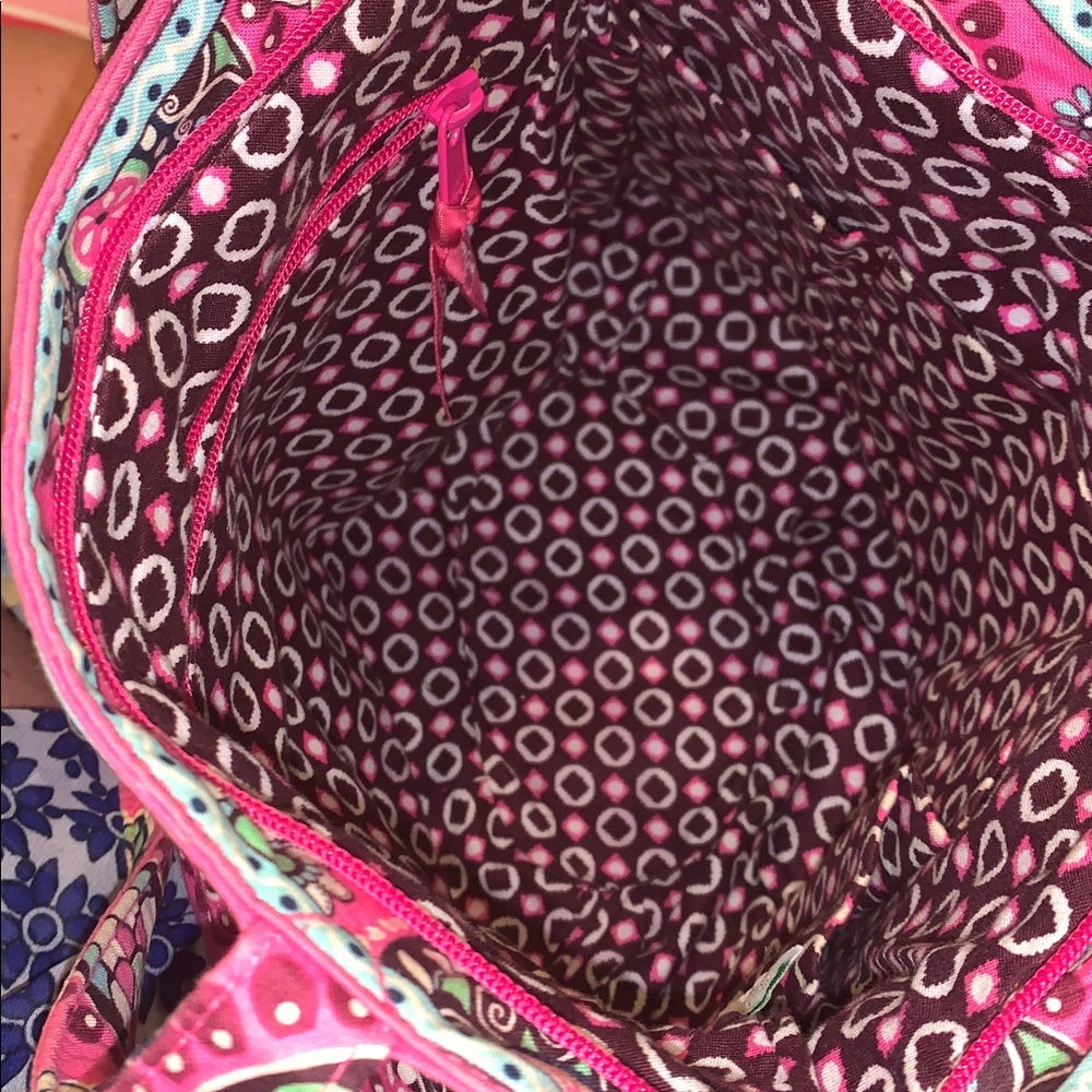 Vera Bradley rare floral shoulder/tote bag - Picture 5 of 11